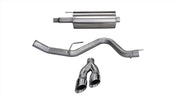 Corsa 15-20 Ford F-150 5.0L V8 (Super Crew Cab) Polished Sport Single Side Dual 4in Tips CB Exhaust