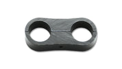 Vibrant Aluminum Line Separator Bracket - for 0.375in (9.5mm) OD hose