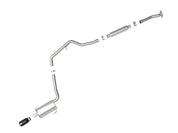 aFe POWER Takeda 12-16 Subaru Impreza 2.0L 2.5in 304SS CB Exhaust w/ Black Tips