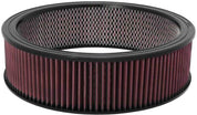 K&N Replacement Drop In Air Filter - 14in OD / 12in ID / 4in H w/ Wire