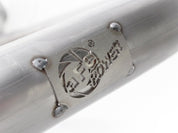 aFe Power Twisted Steel Y-Pipe Stainless Steel 2.5in 12-14 Jeep Wrangler V6 3.6L