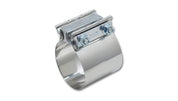 Vibrant Easy Seal SS Exhaust Sleeve Butt Joint Clamp for 2in O.D. Tubing