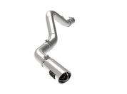 aFe Large Bore-HD 5 IN 409 SS DPF-Back Exhaust System w/Polished Tip 20-23 GM Truck V8-6.6L