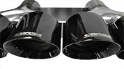 Corsa 2014-2020 Chevrolet Corvette 6.2L V8 Quad 45in Polished Black Pro-Series Tip Kit