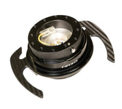 NRG Quick Release Kit Gen 4.0 - Black Body / Black Ring w/ CF Handles