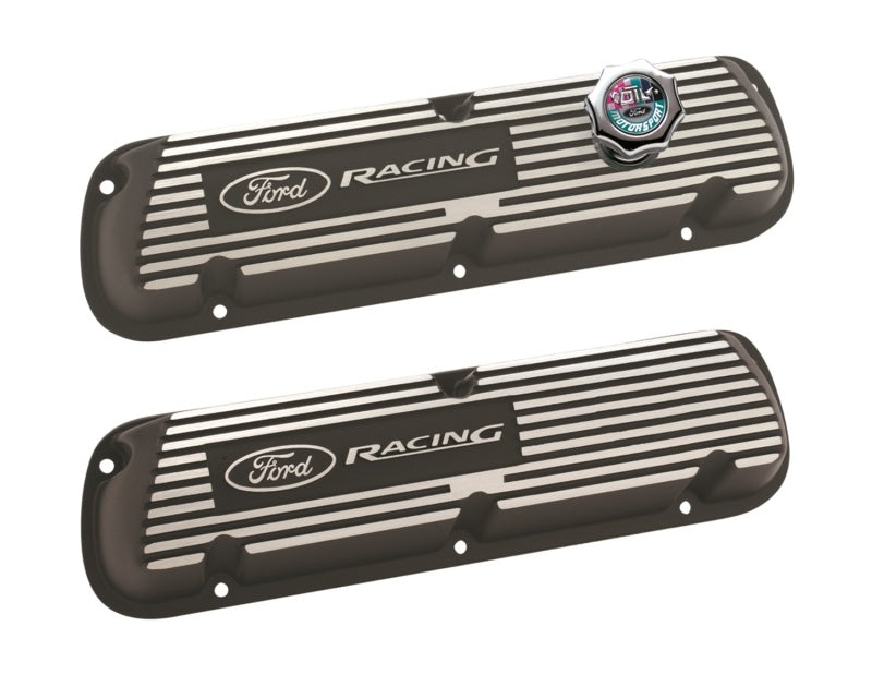 Ford Racing Black Satin Valve Covers Racing EFI – Hobby Shop Garage