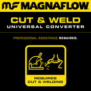 MagnaFlow Universal Catalytic Converter 2.5 inch T2 Rear