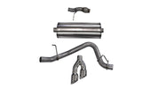 Corsa 2015-2020 Chevy Tahoe/GMC Yukon Cat-Back Exhaust Sport 3in Single Side Twin Polished 4in Tips