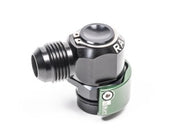 Radium V2 Quick Connect 19mm Male to 10AN Male 90 Degree