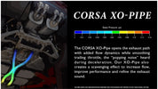 Corsa 2006-2007 Chevrolet Corvette C6 6.0L V8 Auto A6 XO Pipe Exhaust
