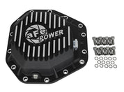 aFe Power Pro Ser Rear Diff Cover Black w/Mach Fins 2017 Ford Diesel Trucks V8-6.7L(td) Dana M275-14