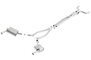 Borla 14-15 Camaro 3.6L V6 Single Split Rear Exit Touring Catback Exhaust