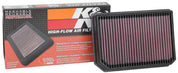 K&N 2019 Mercedes Benz A250 L4 2.0L F/I Replacement Air Filter