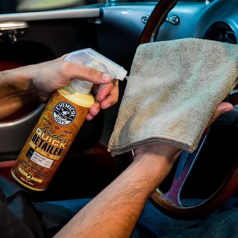 Chemical Guys Leather Quick Detailer Care Spray - Matte Finish