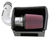 K&N 13 Subaru BRZ 2.0L / 13 Scion FR-S 2.0L Silver 69 Series Typhoon Intake