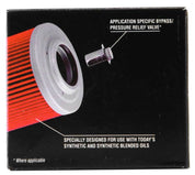 K&N Honda / Kawasaki / Yamaha / Triumph 3in OD x .75ID x 2.210in H Oil Filter