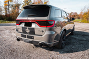 Corsa 2021-2025 Dodge Durango SRT Hellcat Cat-Back 2.75in Dual Rear Exit Xtreme 4.5in Black PVD Tips