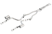Borla 15-16 Dodge Charger Hellcat 6.2L V8 ATAK Catback Exhaust w/ Valves No Tips Factory Valance