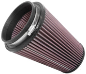 K&N Universal Clamp-On Air Filter 5in FLG / 6-1/2in B / 4-3/8in T / 8-3/4in H