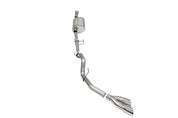 Corsa 2021-2025 Ford F-150 SuperCab/6.5in Bed 3.5L V6 Sport Cat-Back Single Side Exit-Polished