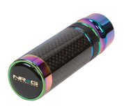 NRG Slimboy Adjustable Shift Knob (M10X1.25) Nissan / Mazda / Toyota - Carbon Fiber / Neochrome