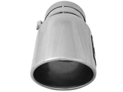aFe Diesel Exhaust Tip Bolt On Black 5in Inlet x 7in Outlet x 12in - Right