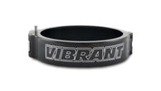 Vibrant 4in O.D. Aluminized HD 2.0 Clamp - Anodized Black (Clamp Only)