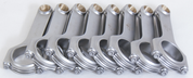 Eagle Mitsubishi 4G63 6-Bolt w/ 22mm Pin for Newer Pistons H-Beam Connecting Rods (Set of 4)