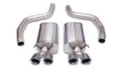 Corsa 2006-2013 Chevrolet Corvette C6 Z06 7.0L V8 Polished Sport Axle-Back Exhaust