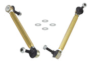 Whiteline 02-06 Mini Cooper S Front Swaybar link kit-Adjustable ball end links