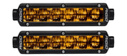 Rigid Industries 6in SR-Series Pro Dot / SAE Fog Lights (Pair) - Selective Yellow
