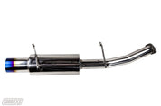 Turbo XS 02-07 WRX-STi Rear Muffler Assembly w/ Titanium Tip