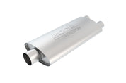 Borla Pro-XS 2.5in Tubing 19in x 4in x 9.5in Oval Center/Dual Muffler