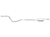 aFe Apollo GT Series 2-1/2in 409 SS Cat-Back Hi-Tuck Exhaust System 2020 Jeep Gladiator (JT) V6-3.6L