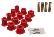 Energy Suspension 95-97 Toyota Tacoma / 89 4Runner / 89-95 Pick Up Red Rear Leaf Spring Shackle Bush