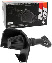 K&N 07-08 Chevy Silverado 1500 4.8L/5.3L V8 / 07-08 GMC Yukon 4.8L/5.3L V8 Black Perf Intake Kit