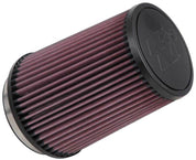 K&N Filter Universal Rubber Filter 4 inch Flange 5 3/8 inch Base 4 3/8 inch Top 7 inch Height