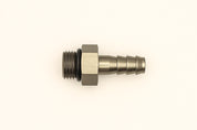 DeatschWerks 6AN ORB Male To 5/16in. Male Triple Barb Fitting (Incl. O-Ring)