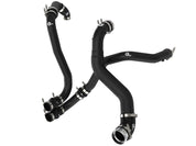 aFe BladeRunner 21-22 Ford F-150 Ecoboost V6-3.5L(tt) Aluminum Hot and Cold Charge Pipe Kit Black