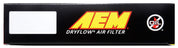 AEM 08-10 F150/250/350 / 07-10 Expedition 10.5in O/S L x 9.875in O/S W x 2.188in H DryFlow Filter