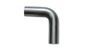 Vibrant 4in O.D. T304 SS 90 deg Mandrel Bend 6in x 6in leg lengths (6in Centerline Radius)