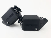 CSF 12-16 BMW M5 (F10) / 12-18 BMW M6 (F06/F12/F13) Twin Charge-Air-Cooler Set - Crinkle Black