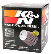 K&N Round Tapered Universal Air Filter 6 inch Flange 7 1/2 inch Base 5 inch Top 7 1/2 inch Height