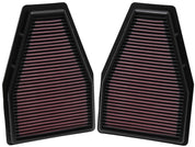 K&N Replacement Air Filter 12-13 Porsche 911 3.4L / 12 911 3.8L / 13 911 3.6L / 13 911 Carrera 3.8L