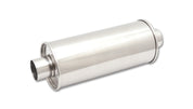 Vibrant StreetPower Round Muff 5in x 9in x 14in long body 2.5in in I.D. x 2.5in out Center-Center