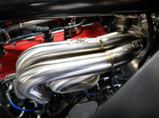 aFe Twisted 304SS Header 2020 Chevy Corvette (C8) 6.2L V8 - Titanium Ceramic Coated