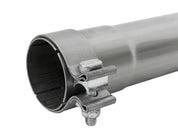aFe MACH Force-Xp 304 SS Resonator Delete 3in Inlet/Outlet x 3in Dia x 16in L