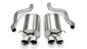Corsa 2005-2007 Chevrolet Corvette C6 6.0L V8 Polished Sport Axle-Back Exhaust