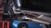 Stainless Works 2016-18 Cadillac CTS-V Sedan Catback System Resonated X-Pipe Dual-Mode Mufflers