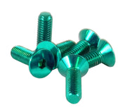 NRG Steering Wheel Screw Upgrade Kit (Conical) - Green